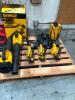 LOT, DEWALT 20V CORDLESS BLOWERS, (4) SMALL, (3) LARGER