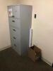 LOT, CONTENTS OF 4 OFFICES, INCLUDES DESKS, CHAIRS, FILE CABINETS, REFRIGERATOR, COOLER, SHELVES, (LOT IS FURNITURE ONLY, LOT DOES NOT INCLUDE ANY IT EQUIPMENT OR ELECTRONICS) - 2
