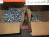 Assorted Hardware Cap Screws, Bolts, Washers, Nuts Sizes: 3/4''-10x4 3/4'', 5/8''-11x2 3/4'' (4 shelves) - 7