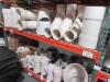 Assorted PVC Pipe Fittings, Sanitary Tee, Double Comb WYE, Double WYE, WYE Reducers, Reducer Sockets (14 shelves) - 3