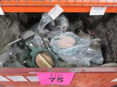 Assorted Butterfly Valves 200 PSI, (1 Crate/13)