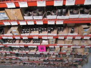 Assorted Steel Pipe Nipples Black 1/2''-6'' (8 shelves)