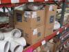 Assorted PVC Pipe Fittings, Flange, P-Traps, Nipples, Bend HxH, Cap Sockets (8 shelves) - 5