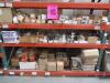 Assorted Hardware, Strainers, Clamps, Inner/Outer Reamer, Power Fitting Brush (3 shelves)