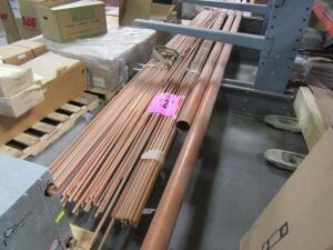 Assorted Copper Tubing (1 shelve)