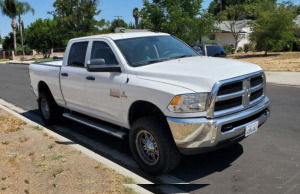 2018 DODGE RAM 2500 4X4 HEAVY DUTY CREW CAB PICKUP, 11,218 Miles, 6.7L CUMMINS TURBO DIESEL ENGINE, 74-1/2" BED, FUEL CHROME WHEELS WITH 33" TIRES, LO