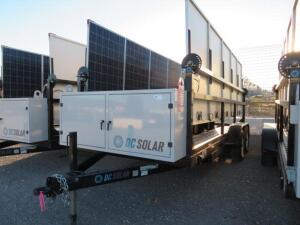 2015 SCT 20 Mobile Solar Generator - Mobile Solar Generator From DC Solar Consists of: 2 SMA Converters Midnight Classic controller 2 x 48v Batteries 10 Solar Panels VIN:4HXSC1723FC180210 Trailer Year: 2015 ROW: Location: 7000 Las Vegas Blvd. North, Las V