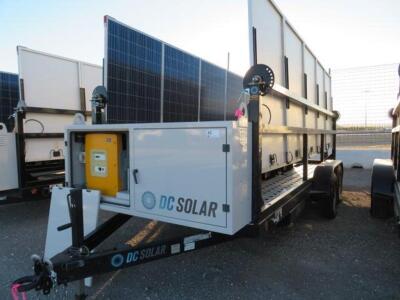 2015 SCT 20 Mobile Solar Generator - Mobile Solar Generator From DC Solar Consists of: 2 SMA Converters Midnight Classic controller 2 x 48v Batteries 10 Solar Panels VIN:4HXSC1723FC180174 Trailer Year: 2015 ROW: Location: 7000 Las Vegas Blvd. North, Las V