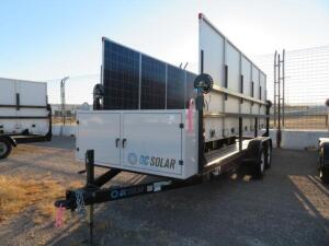 2015 SCT 20 Mobile Solar Generator - Mobile Solar Generator From DC Solar Consists of: 2 SMA Converters Midnight Classic controller 2 x 48v Batteries 10 Solar Panels VIN:4HXSC1728FC180168 Trailer Year: 2015 ROW: Location: 7000 Las Vegas Blvd. North, Las V