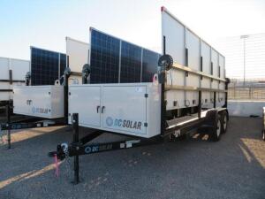 2015 SCT 20 Mobile Solar Generator - Mobile Solar Generator From DC Solar Consists of: 2 SMA Converters Midnight Classic controller 2 x 48v Batteries 10 Solar Panels VIN:4HXSC172XFC180091 Trailer Year: 2015 ROW: Location: 7000 Las Vegas Blvd. North, Las V