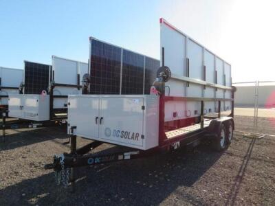 2015 SCT 20 Mobile Solar Generator - Mobile Solar Generator From DC Solar Consists of: 2 SMA Converters Midnight Classic controller 2 x 48v Batteries 10 Solar Panels VIN:4HXSC1729FC180163 Trailer Year: 2015 ROW: 6 Location: 7000 Las Vegas Blvd. North, Las