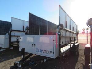 2015 SCT 20 Mobile Solar Generator - Mobile Solar Generator From DC Solar Consists of: 2 SMA Converters Midnight Classic controller 2 x 48v Batteries 10 Solar Panels VIN:4HXSC1727FC180064 Trailer Year: 2015 ROW: 1 Location: 7000 Las Vegas Blvd. North, Las