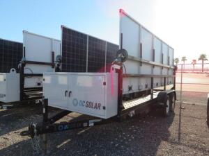 2015 SCT 20 Mobile Solar Generator - Mobile Solar Generator From DC Solar Consists of: 2 SMA Converters Midnight Classic controller 2 x 48v Batteries 10 Solar Panels VIN:4HXSC1724FC180085 Trailer Year: 2015 ROW: 1 Location: 7000 Las Vegas Blvd. North, Las