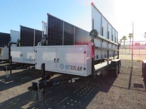 2015 SCT 20 Mobile Solar Generator - Mobile Solar Generator From DC Solar Consists of: 2 SMA Converters Midnight Classic controller 2 x 48v Batteries 10 Solar Panels VIN:4HXSC1720FC180097 Trailer Year: 2015 ROW: 2 Location: 7000 Las Vegas Blvd. North, Las