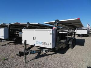 2015 SCT 20 Mobile Solar Generator - Mobile Solar Generator From DC Solar Consists of: 2 SMA Converters Midnight Classic controller 2 x 48v Batteries 10 Solar Panels VIN:4HXSC1729FC180079 Trailer Year: 2015 ROW: 4 Location: 7000 Las Vegas Blvd. North, Las