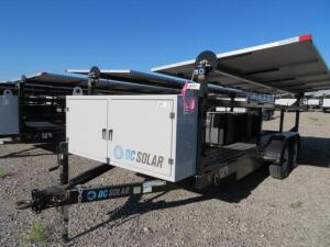 2015 SCT 20 Mobile Solar Generator - Mobile Solar Generator From DC Solar Consists of: 2 SMA Converters Midnight Classic controller 2 x 48v Batteries 10 Solar Panels VIN:4HXSC1722FC180201 Trailer Year: 2015 ROW: 4 Location: 7000 Las Vegas Blvd. North, Las
