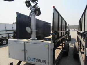 2014 SCT 20 Light Tower - Mobile Solar Generator From DC Solar Consists of: 2 SMA Converters Midnight Classic controller 2 x 48v Batteries and 2 LED L