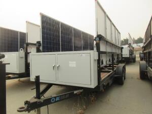 2014 SCT 20 Mobile Solar Generator - Mobile Solar Generator From DC Solar Consists of: 2 SMA Converters Midnight Classic controller 2 x 48v Batteries 