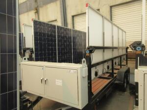 2014 SCT 20 Mobile Solar Generator - Mobile Solar Generator From DC Solar Consists of: 2 SMA Converters Midnight Classic controller 2 x 48v Batteries 