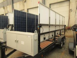 2014 SCT 20 Mobile Solar Generator - Mobile Solar Generator From DC Solar Consists of: 2 SMA Converters Midnight Classic controller 2 x 48v Batteries 