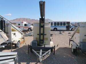 MOBILE SOLAR LIGHT TOWER (MISSING BATTERIES, NO TITLE, BILL OF SALE ONLY)