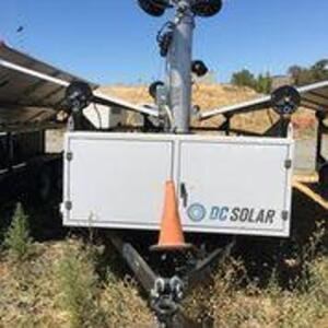 2013 SCT 20 Hybrid Light Tower - Mobile Solar Generator From DC Solar Consists of: Generator 2 SMA Converters Midnight Classic controller 2 x 48v Batt