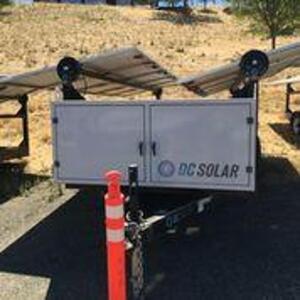 SCT 20 Hybrid Mobile Solar Generator - Mobile Solar Generator From DC Solar Consists of: Generator 2 SMA Converters Midnight Classic controller 2 x 48