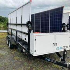 2015 SCT 20 Hybrid Mobile Solar Generator - Mobile Solar Generator From DC Solar Consists of: Generator 2 SMA Converters Midnight Classic controller 2