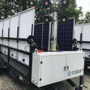 2017 SCT 20 Hybrid Light Tower - Mobile Solar Generator From DC Solar Consists of: Generator 2 SMA Converters Midnight Classic controller 2 x 48v Batt