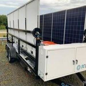 2015 SCT 20 Hybrid Mobile Solar Generator - Mobile Solar Generator From DC Solar Consists of: Generator 2 SMA Converters Midnight Classic controller 2