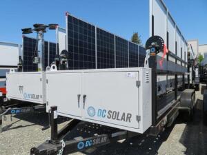 2015 SCT 20 Hybrid Mobile Solar Generator - Mobile Solar Generator From DC Solar Consists of: Generator 2 SMA Converters Midnight Classic controller 2