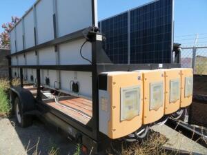 2013 SCT 40 Mobile Solar Generator - Mobile Solar Generator From DC Solar Consists of: 4 SMA Converters Midnight Classic controller 2 x 48v Batteries 