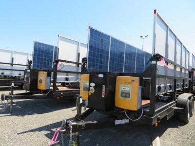 2011 SCT 20 Mobile Solar Generator - Mobile Solar Generator From DC Solar Consists of: 2 SMA Converters Midnight Classic controller 2 x 48v Batteries