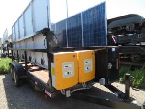 2011 SCT 30 Mobile Solar Generator - Mobile Solar Generator From DC Solar Consists of: 3 SMA Converters Midnight Classic controller 2 x 48v Batteries 