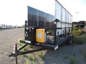 SCT 10 Mobile Solar Generator - Mobile Solar Generator From DC Solar Consists of: 1 SMA Converters Midnight Classic controller 1 x 48v Batteries 10 So