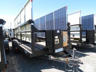 SCT 10 Mobile Solar Generator - Mobile Solar Generator From DC Solar CARRY-ON TRAILER CORPORATION Consists of: 1 SMA Converters Midnight Classic contr