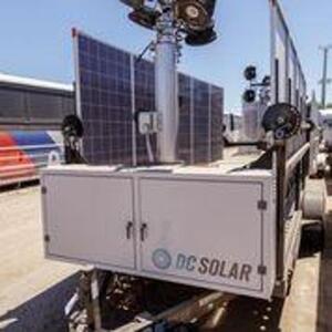 2017 SCT 20 Hybrid Light Tower - Mobile Solar Generator From DC Solar Consists of: Generator 2 SMA Converters Midnight Classic controller 2 x 48v Batt