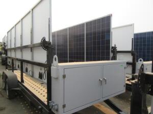 2014 SCT 20 Mobile Solar Generator - Mobile Solar Generator From DC Solar ( 2 FLAT TIRES) Consists of: 2 SMA Converters Midnight Classic controller 2 x 48v Batteries 10 Solar Panels VIN:4HXSC1729FC174217 Trailer Year: 2014 Location: Bakersfield Location 6