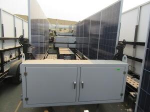 2014 SCT 20 Mobile Solar Generator - Mobile Solar Generator From DC Solar Consists of: 2 SMA Converters Midnight Classic controller 2 x 48v Batteries 10 Solar Panels VIN:4HXSC1721FC174079 Trailer Year: 2014 Location: Bakersfield Location 6505 S. Zerker Rd