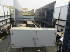 2014 SCT 20 Mobile Solar Generator - Mobile Solar Generator From DC Solar Consists of: 2 SMA Converters Midnight Classic controller 2 x 48v Batteries 10 Solar Panels VIN:4HXSC172XFC174064 Trailer Year: 2014 Location: Bakersfield Location 6505 S. Zerker Rd