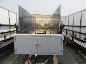 2014 SCT 20 Mobile Solar Generator - Mobile Solar Generator From DC Solar Consists of: 2 SMA Converters Midnight Classic controller 2 x 48v Batteries 10 Solar Panels VIN:4HXSC1726FC174210 Trailer Year: 2014 Location: Bakersfield Location 6505 S. Zerker Rd