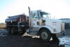 2012 KENWORTH T800 TANDEM PRESSURE TRUCK WITH CUMMINS ISX 11.9 ENGINE, 27,383 HOURS, 187,568 KILOMETERS, EATON 18 SPEED TRANSMISSION, DSP41P EATON TANDEM R/A 4.11 DIFFERENTIAL, WET KIT, ADVANCE TC 406 CRUDE 12M3 STEEL TANK, GARDNER DENVER 3X5 PUMP, CH - 2