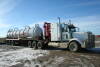 2015 PETERBILT 367 TRIAXLE SEMIVAC TRUCK WITH CUMMINS ISX 15 ENGINE, 14,725 HOURS, 201,065 KILOMETERS, EATON 18 SPEED TRANSMISSION, T69-170HPX2 T69-170H 4.10 DIFFERENTIAL, WET KIT, HIBON VTB 820XL PUMP, FRONT 385/65R22.5 REAR 11R24.5 TIRES, WITH 2015 - 2