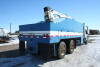 1991 IHC Model 4900sa tandem axle, 466 IH engine, 5 speed allison trans., 231,035 kms, S/N 1HTSDNHR7MH351172, spring ride suspension, deck, tool boxes, pindle hitch, proheat, Maxilift crane c/w remote, Engine was rebuilt in the last 20000 kms, 11r22.5 t - 4
