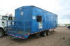 1998 Tandem/tandem dog house, s/n 2H9CH2627XR056129 change room with lockers, tool room, rigged for generator but not included, toilet , rear deck, 9.5r16.5 tires 70% tread left on steel wheels, pindle hitch [Loc: 36-49-28 W. 3rdLloydminster, SK Canada) - 4