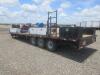 2017 FleetNeck Model 26TRA/REM Fifth Wheel Gooseneck Trailer ; VIN: 46UFU2639H1190793; approx. 26'ft long x 8'ft wide, GAWR/PNBE 10886 kgb (24000), wi - 7