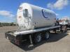 2002 Trail Boss Model UG202 Fifth Wheel Gooseneck Trailer ; VIN: 4SOUG202221000635; with CVA Nitrogen Tank, S/N 30010, YEAR 2001, 35,000 GVWR, TAG NUM - 4