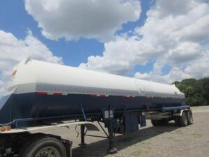 2011 CVA Bulk Tank Trailer ; VIN: 1C9SC4427BM810900; with CVA Nitrogen Tank, S/N 76340, 7,492-gallon Volumetic Capacity, 63,178-gallon Water Capacity,