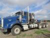 2012 Kenworth Model T-800 Tri-Axle Tractor ; VIN: 1XKDP4TX8CJ296918; with Cummins ISX15, 550 hp diesel engine, needs work, missing transmission, with 