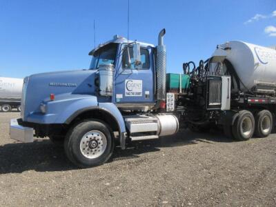 2010 Western Star Tandem Axle Tractor ; VIN: 5KKXAM006APAM8521; 53,278.4 miles indicated, with Dual Fuel Tanks, Eaton Fuller Transmission, New Batteri